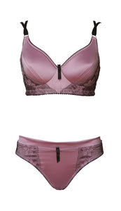 Patera Collection - satin and lace bras and briefs