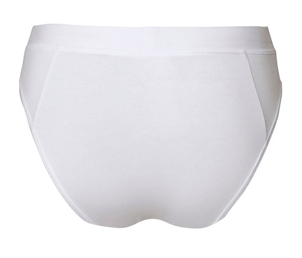 Back view of Casey low rise comfort brief (organic cotton)